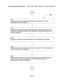 Identifying a characteristic of an individual utilizing facial recognition     and providing a display for the individual diagram and image