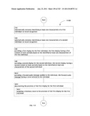 Identifying a characteristic of an individual utilizing facial recognition     and providing a display for the individual diagram and image