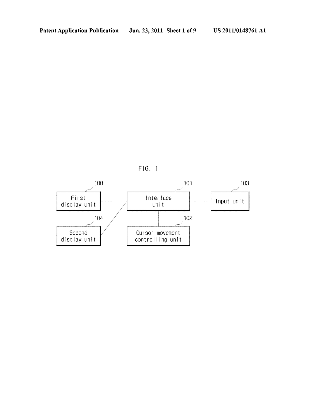 METHOD AND APPARATUS FOR CONTROLLING MOVEMENT OF CURSOR - diagram, schematic, and image 02
