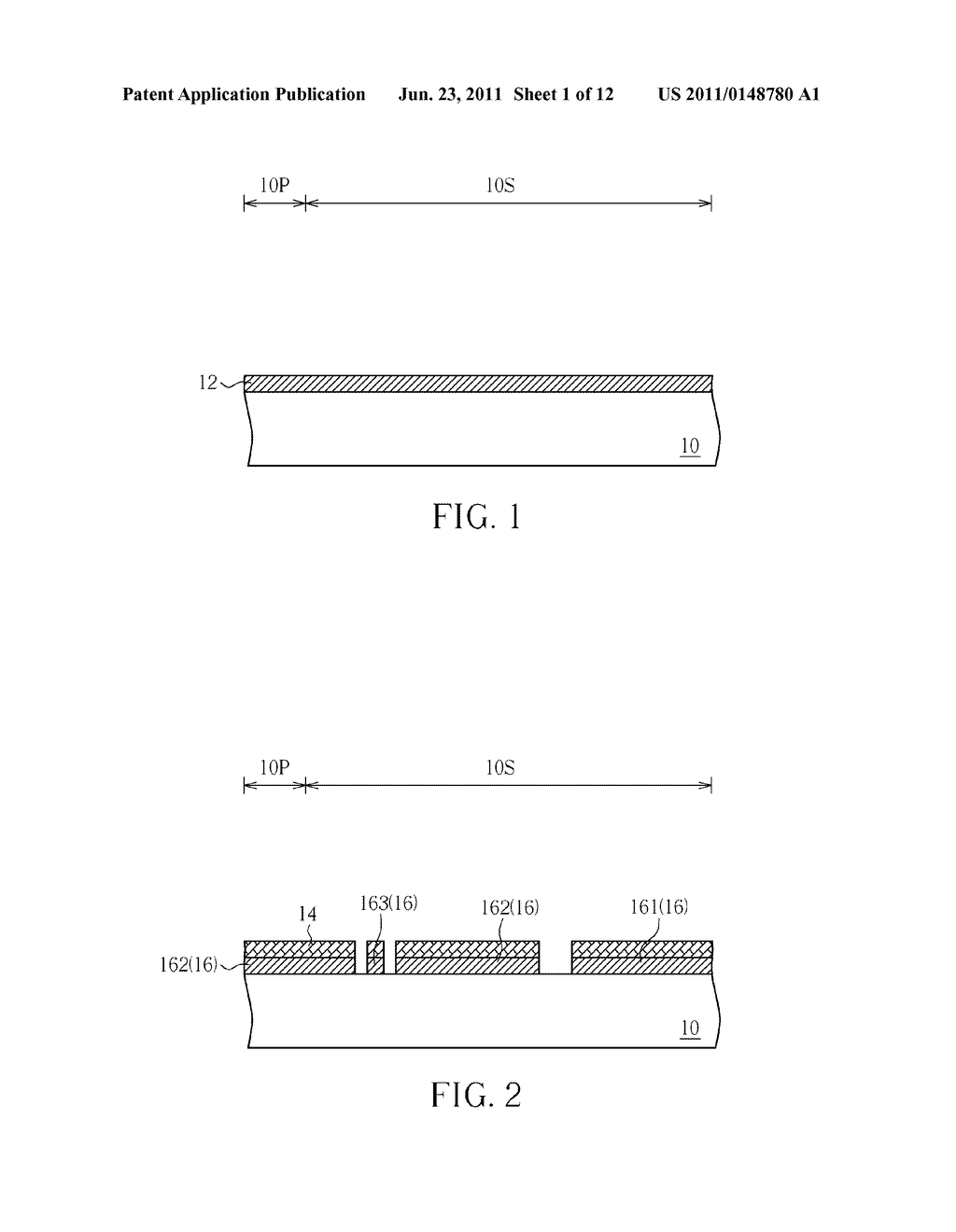 TOUCH PANEL AND FABRICATING METHOD THEREOF - diagram, schematic, and image 02