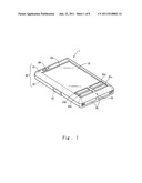 PRESENTATION APPARATUS EQUIPPED WITH A TOUCH PANEL diagram and image