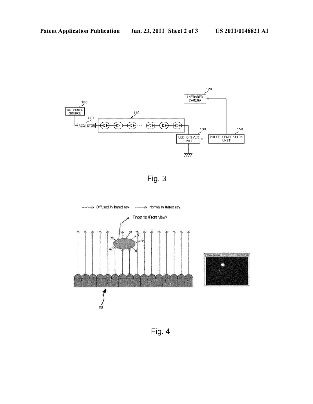 Infrared Screen-Type Space Touch Apparatus - diagram, schematic, and image 03