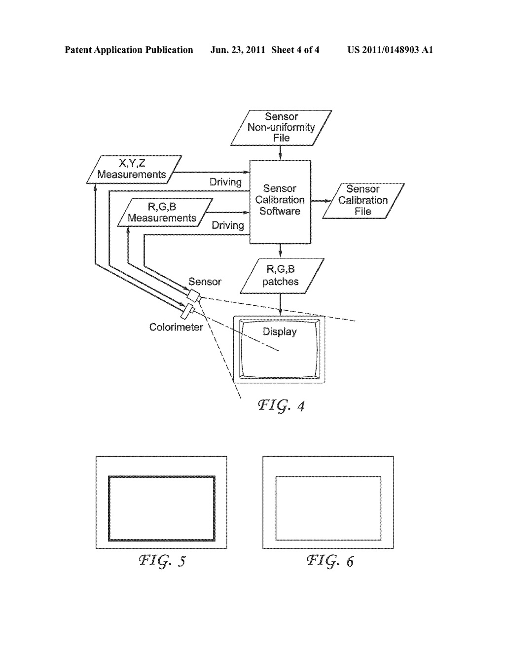 Image display system comprising a viewing conditions sensing device - diagram, schematic, and image 05