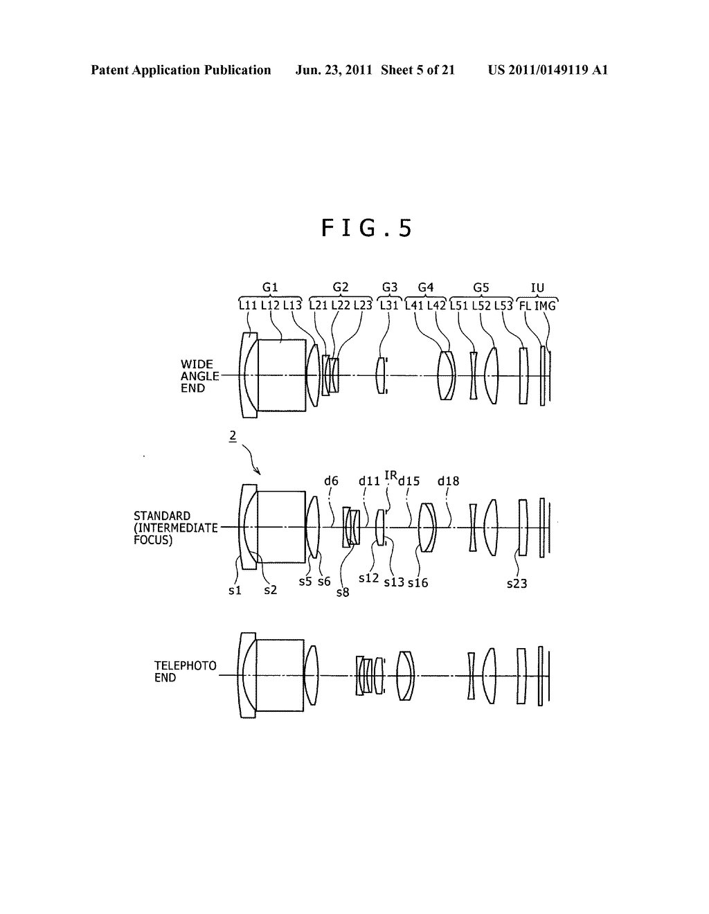 ZOOM LENS AND IMAGE PICKUP APPARATUS - diagram, schematic, and image 06