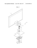 STAND FOR DISPLAY APPARATUS AND DISPLAY APPARATUS HAVING THE SAME diagram and image