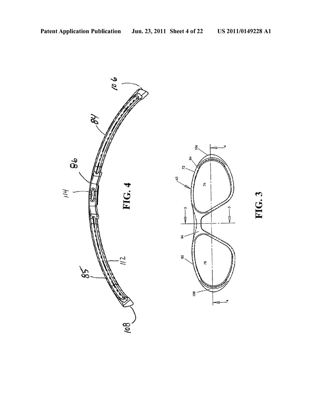 Protective Eyewear Including Auxiliary Lenses - diagram, schematic, and image 05