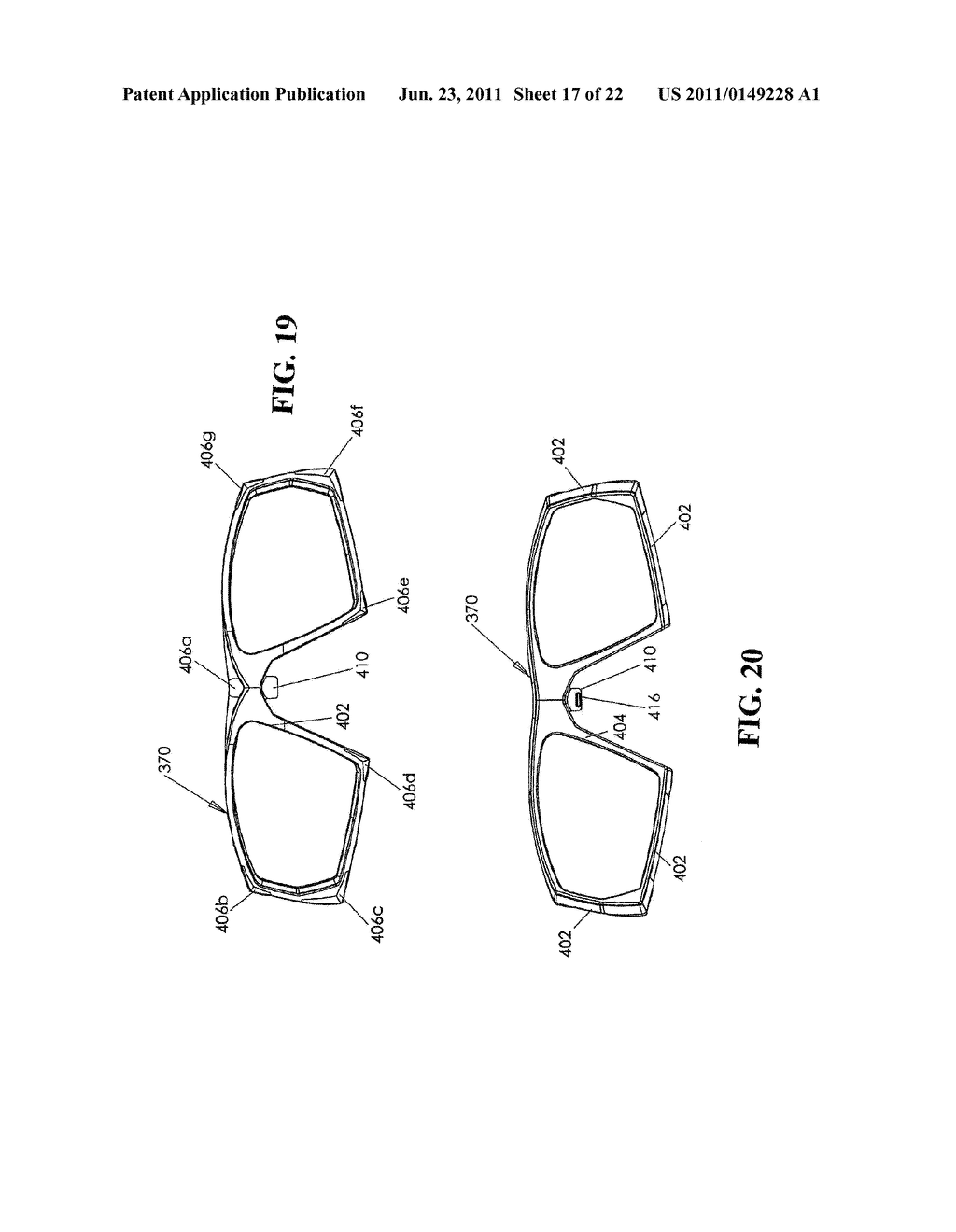 Protective Eyewear Including Auxiliary Lenses - diagram, schematic, and image 18