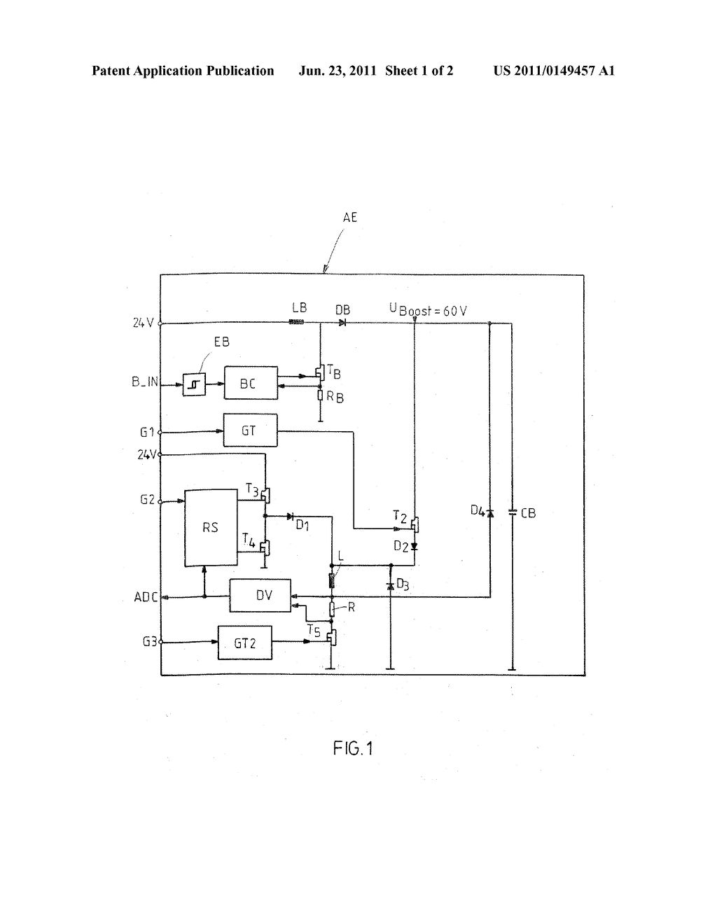 ELECTRONIC TRIGGERING UNIT FOR AN ELECTROMAGNETICALLY ACTUATED VALVE FOR     OPERATING A HYDROSTATIC DISPLACEMENT UNIT - diagram, schematic, and image 02