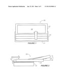 KEYBOARD AND DISPLAY SCREEN IN SEPARATE HOUSINGS CONNECTED BY CAM     ASSEMBLIES THAT TILT RESPONSIVE TO MOVEMENT BETWEEN THE HOUSINGS diagram and image