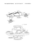 KEYBOARD AND DISPLAY SCREEN IN SEPARATE HOUSINGS CONNECTED BY CAM     ASSEMBLIES THAT TILT RESPONSIVE TO MOVEMENT BETWEEN THE HOUSINGS diagram and image