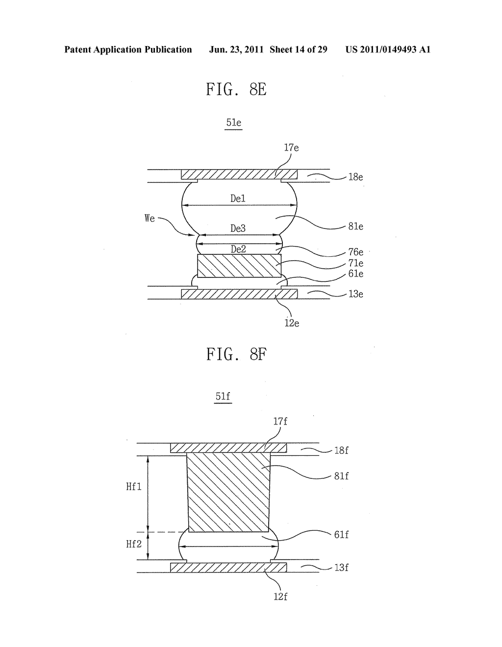 STACKED SEMICONDUCTOR PACKAGES, METHODS OF FABRICATING THE SAME, AND/OR     SYSTEMS EMPLOYING THE SAME - diagram, schematic, and image 15