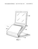 Adjustable Laptop Holder diagram and image