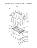 BACKLIGHT ASSEMBLY, ASSEMBLING METHOD THEREOF AND LIQUID CRYSTAL DISPLAY     DEVICE INCLUDING THE SAME diagram and image