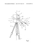 Stage -Lighting Apparatus And Method For Controlling The Orientation Of A     Light Beam Emitted By Said Apparatus diagram and image