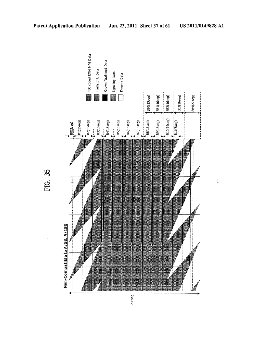 DIGITAL BROADCASTING SYSTEM AND METHOD FOR TRANSMITTING AND RECEIVING     DIGITAL BROADCAST SIGNAL - diagram, schematic, and image 38