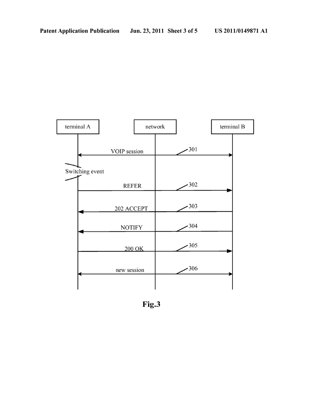 SEAMLESS SESSION SWITCHING METHOD AND MOBILE TERMINAL - diagram, schematic, and image 04