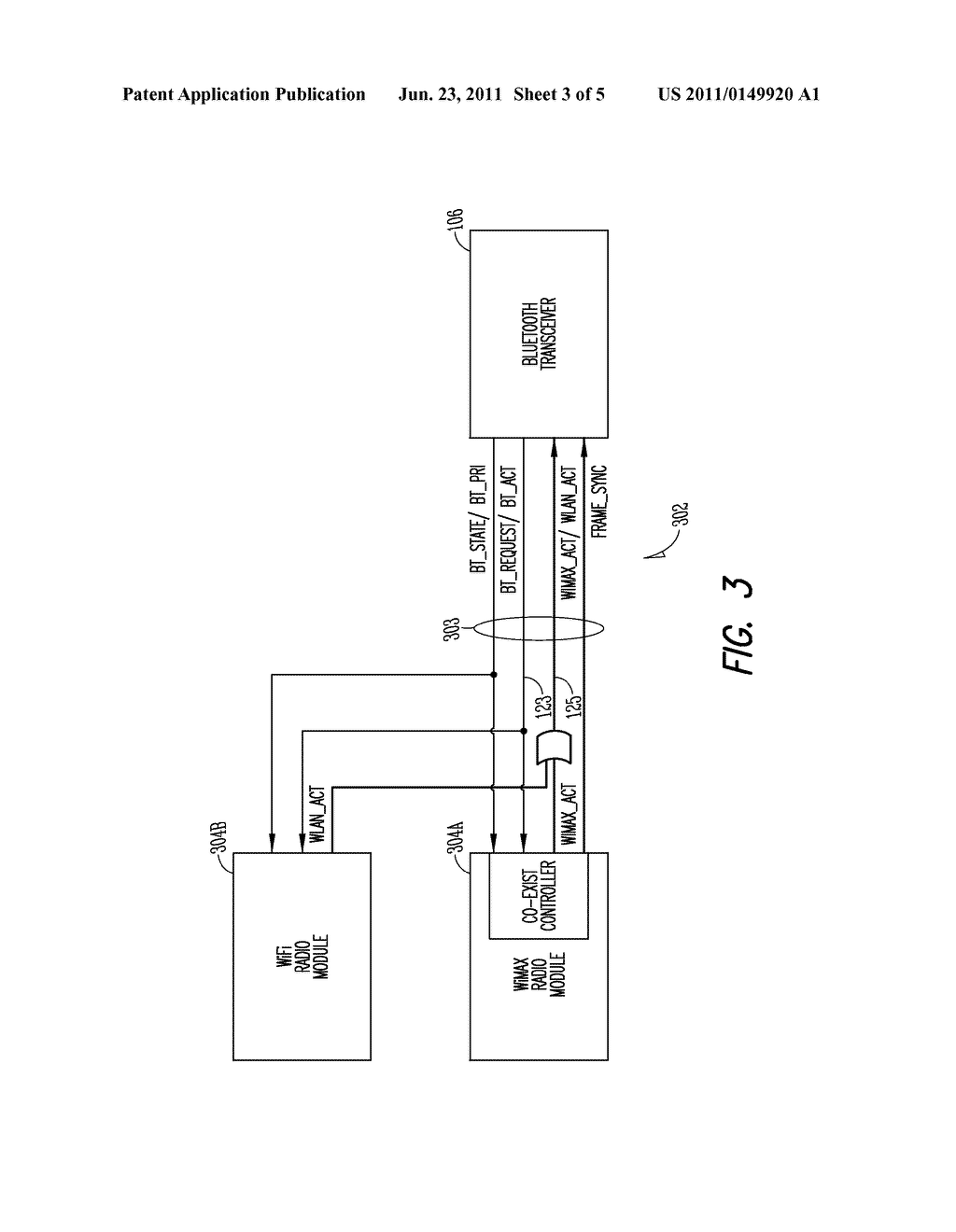 MULTI-RADIO PLATFORM AND METHOD FOR MITIGATING INTERFERENCE BETWEEN     CO-LOCATED RADIOS - diagram, schematic, and image 04