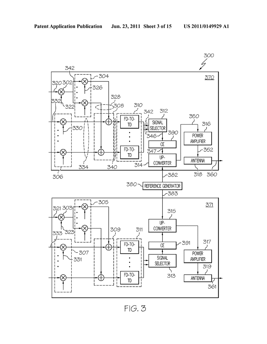 METHODS AND APPARATUS FOR MULTIPLE-ANTENNA COMMUNICATION OF WIRELESS     SIGNALS WITH EMBEDDED PILOT SIGNALS - diagram, schematic, and image 04