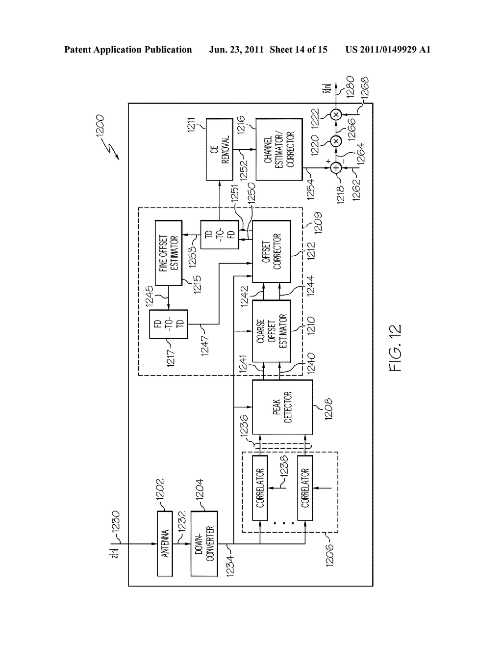 METHODS AND APPARATUS FOR MULTIPLE-ANTENNA COMMUNICATION OF WIRELESS     SIGNALS WITH EMBEDDED PILOT SIGNALS - diagram, schematic, and image 15