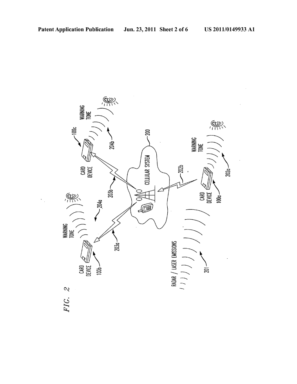 Cellular augmented radar/laser detection using local mobile network within     cellular network - diagram, schematic, and image 03