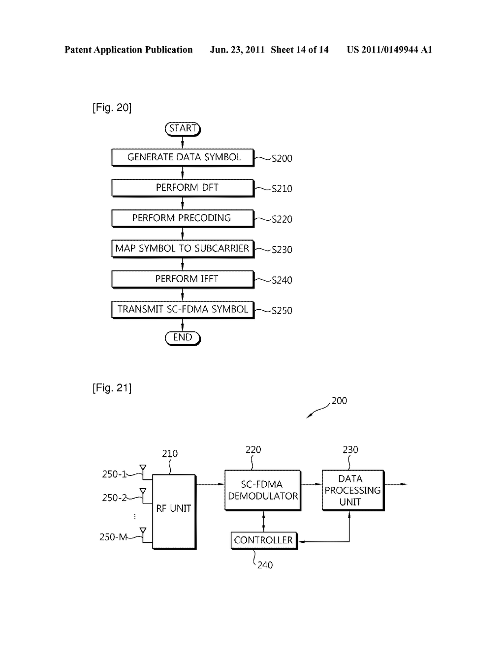 APPARATUS AND METHOD FOR DATA TRANSMISSION IN SC-FDMA SYSTEM WITH MULTIPLE     ANTENNAS - diagram, schematic, and image 15