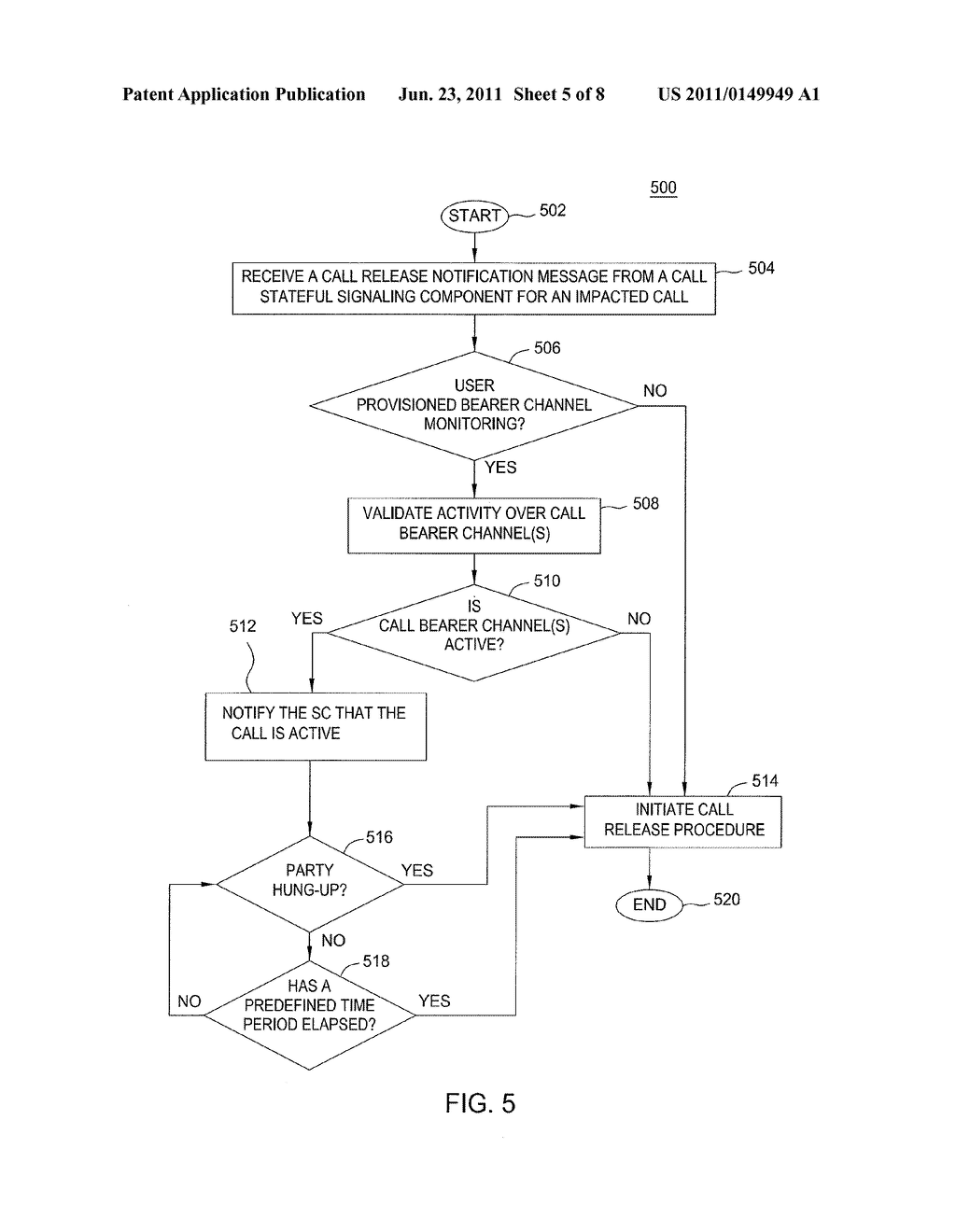 METHOD AND APPARATUS FOR CLEARING HANG CALLS - diagram, schematic, and image 06