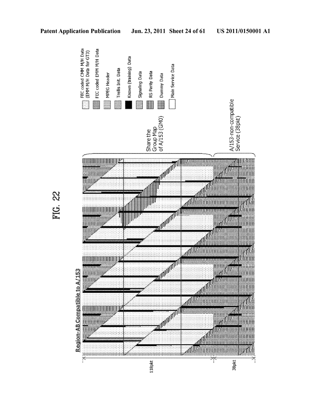 TRANSMITTING SYSTEM AND METHOD FOR TRANSMITTING DIGITAL BROADCAST SIGNAL - diagram, schematic, and image 25