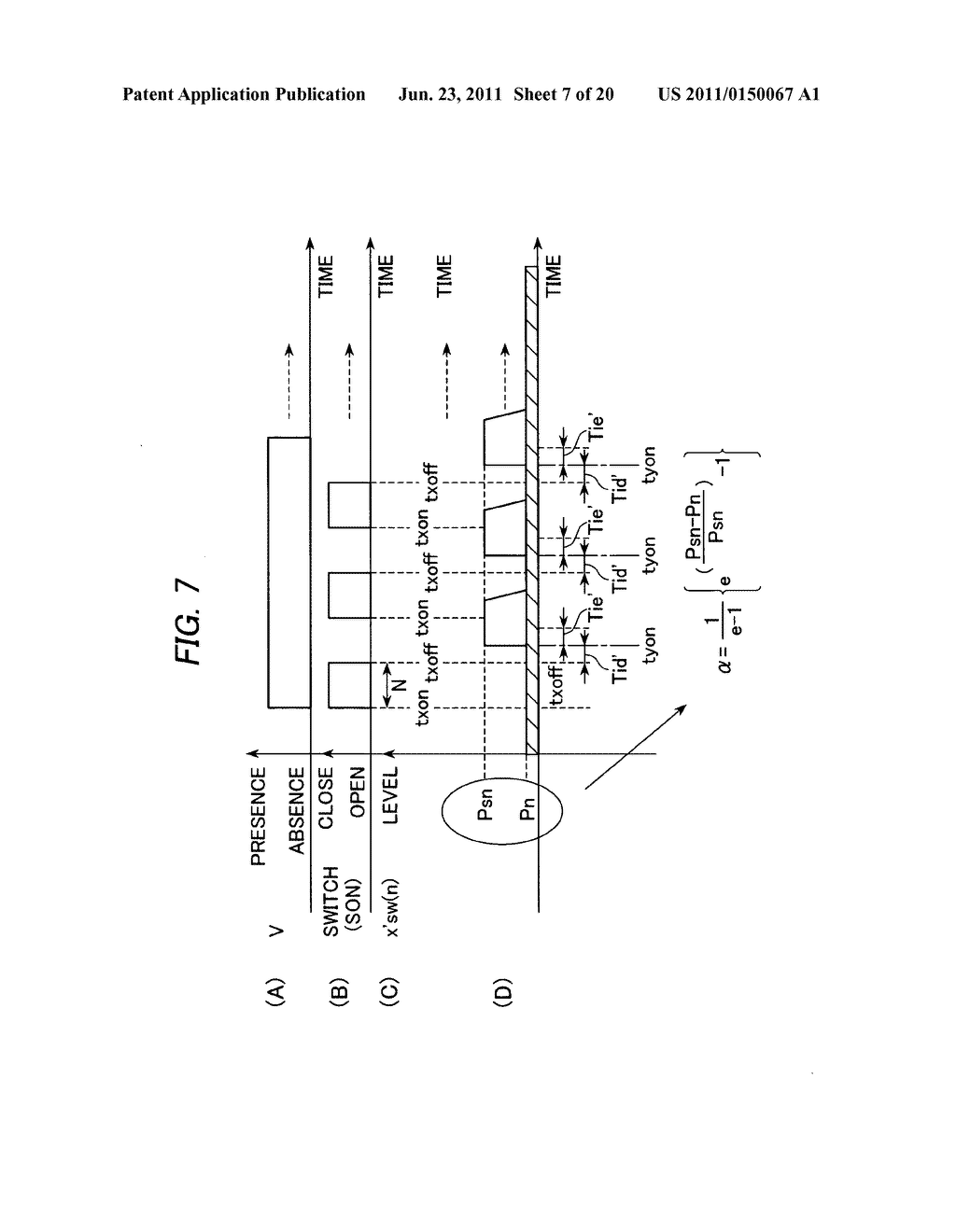 Echo canceller for eliminating echo without being affected by noise - diagram, schematic, and image 08