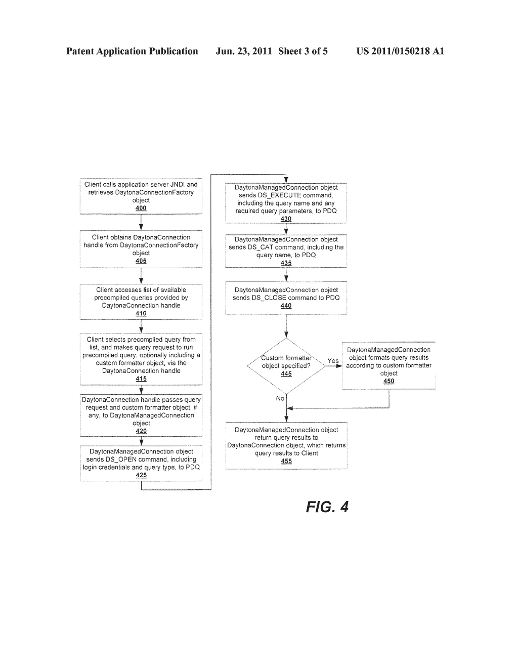 METHODS, SYSTEMS, AND COMPUTER PROGRAM PRODUCTS FOR MANAGING AND UTILIZING     CONNECTIONS BETWEEN AN APPLICATION SERVER AND AN ENTERPRISE INFORMATION     SYSTEM BASED ON A DAYTONA ARCHITECTURE - diagram, schematic, and image 04