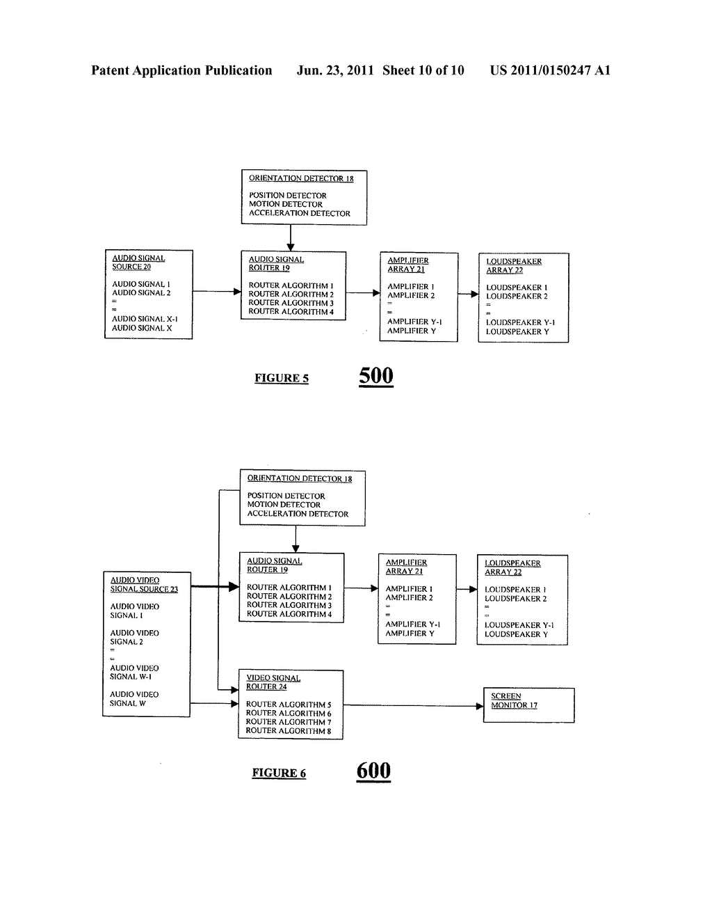 System and method for applying a plurality of input signals to a     loudspeaker array - diagram, schematic, and image 11