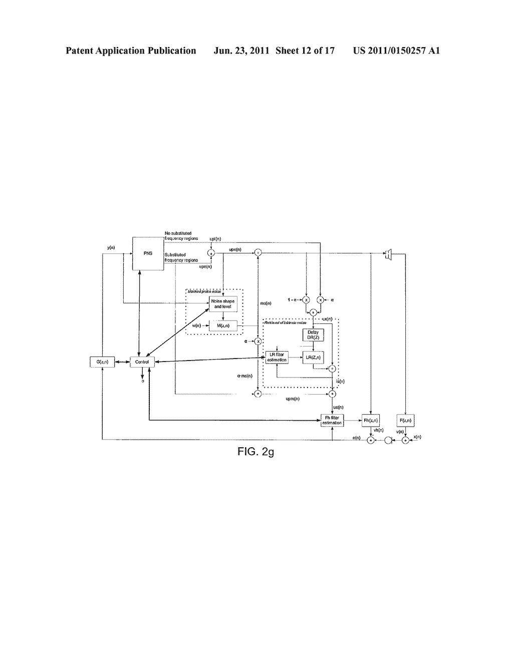 ADAPTIVE FEEDBACK CANCELLATION BASED ON INSERTED AND/OR INTRINSIC     CHARACTERISTICS AND MATCHED RETRIEVAL - diagram, schematic, and image 13