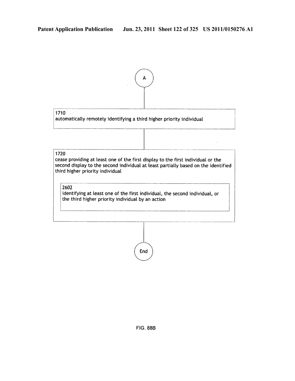 Identifying a characteristic of an individual utilizing facial recognition     and providing a display for the individual - diagram, schematic, and image 123