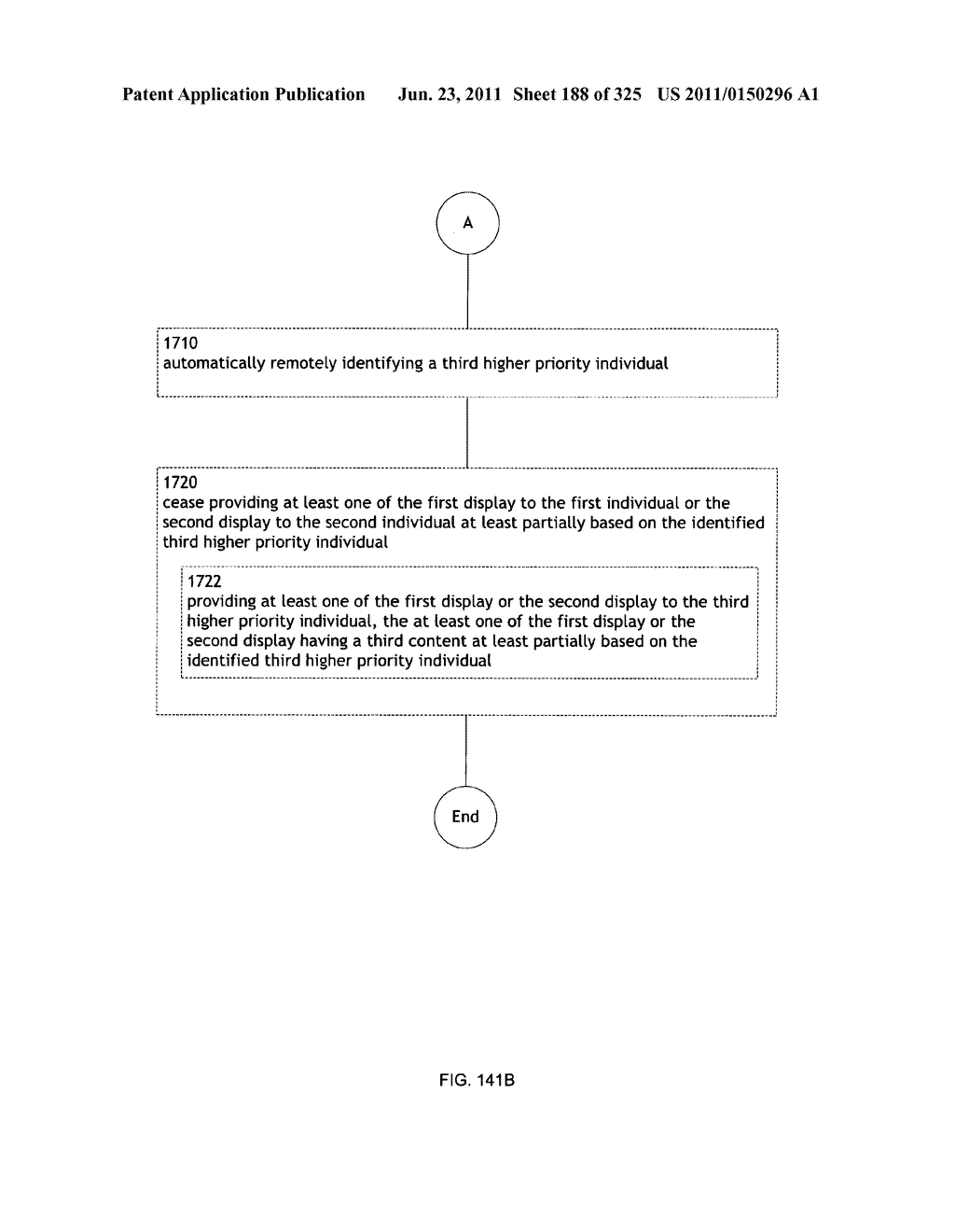 Identifying a characteristic of an individual utilizing facial recognition     and providing a display  for the individual - diagram, schematic, and image 189