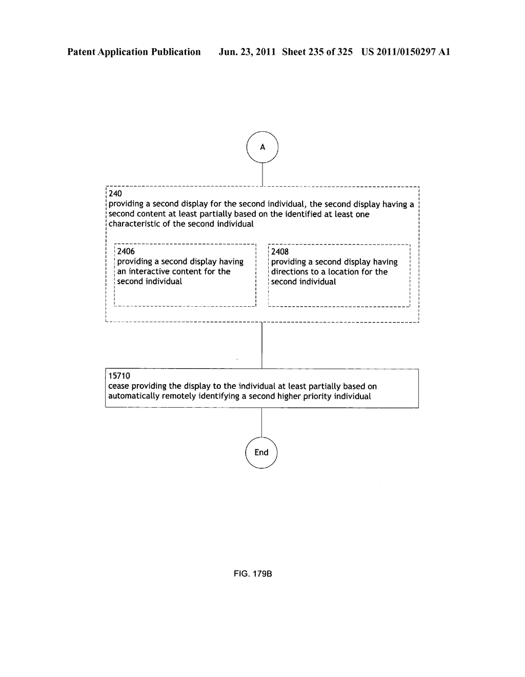 Identifying a characteristic of an individual utilizing facial recognition     and providing a display for the individual - diagram, schematic, and image 236