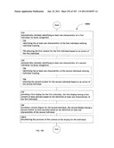 Identifying a characteristic of an individual utilizing facial recognition     and providing a display for the individual diagram and image