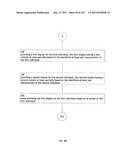 Identifying a characteristic of an individual utilizing facial recognition     and providing a display for the individual diagram and image