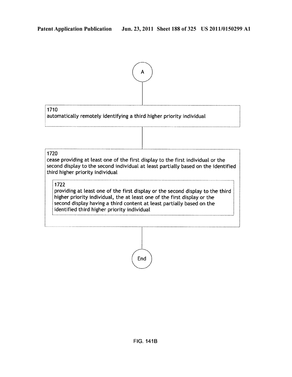 Identifying a characteristic of an individual utilizing facial recognition     and providing a display for the individual - diagram, schematic, and image 189