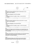 Identifying a characteristic of an individual utilizing facial recognition     and providing a display for the individual diagram and image