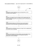 Identifying a characteristic of an individual utilizing facial recognition     and providing a display for the individual diagram and image