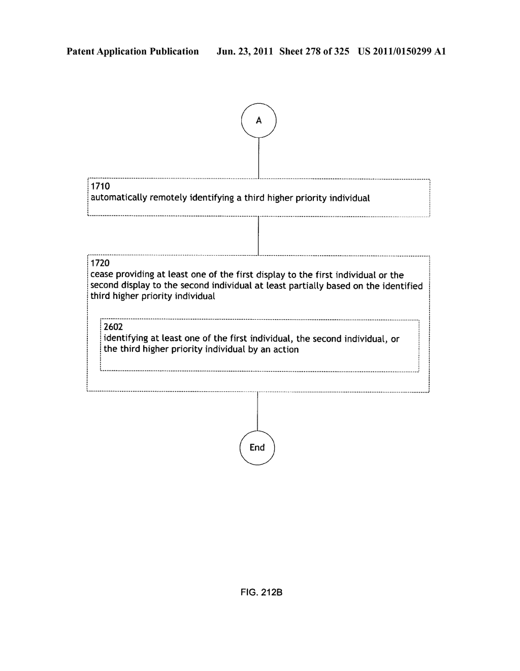 Identifying a characteristic of an individual utilizing facial recognition     and providing a display for the individual - diagram, schematic, and image 279