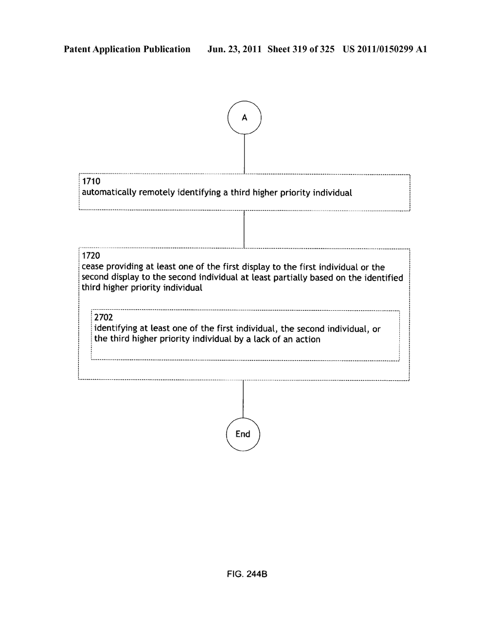 Identifying a characteristic of an individual utilizing facial recognition     and providing a display for the individual - diagram, schematic, and image 320