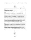 Identifying a characteristic of an individual utilizing facial recognition     and providing a display for the individual diagram and image