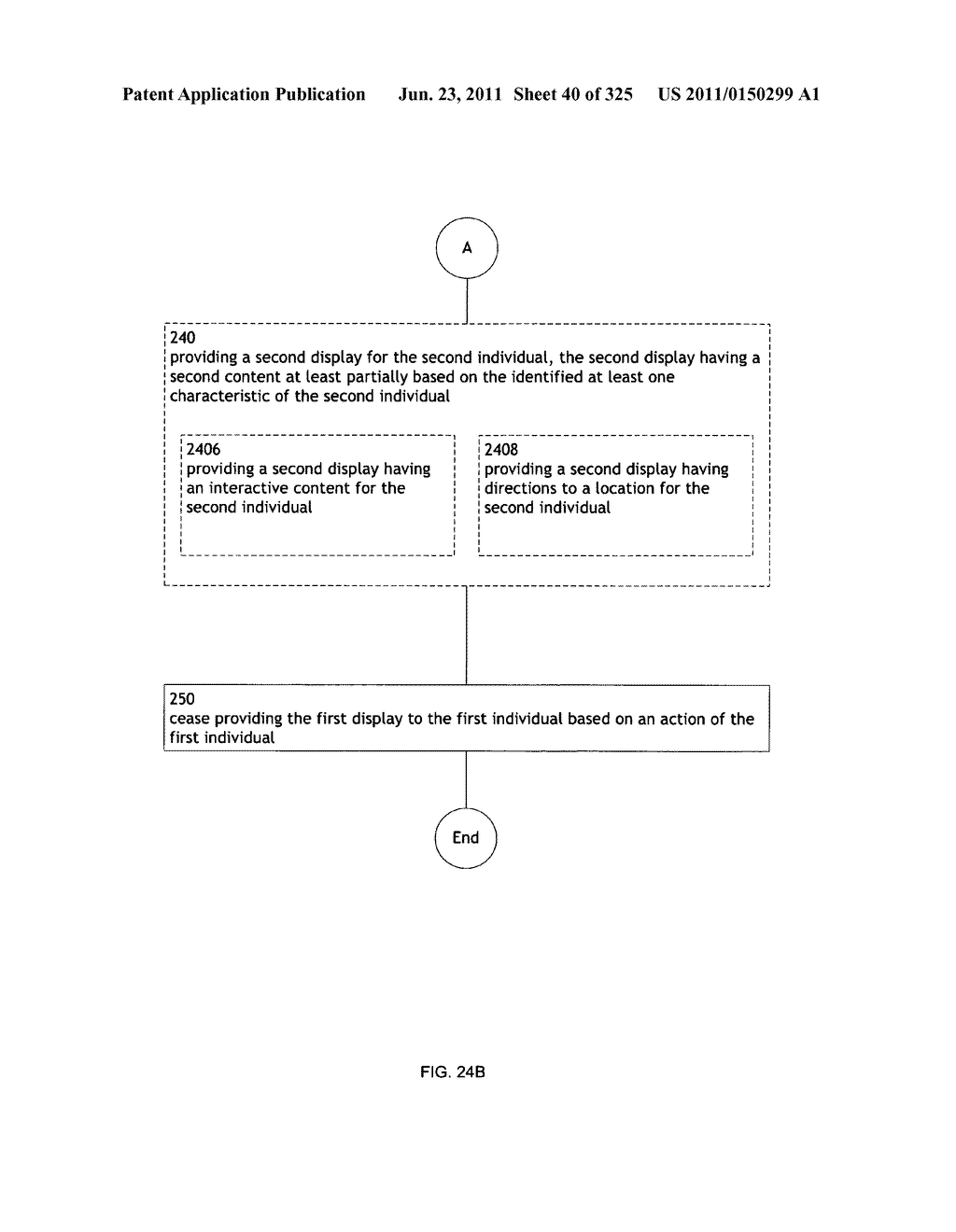 Identifying a characteristic of an individual utilizing facial recognition     and providing a display for the individual - diagram, schematic, and image 41