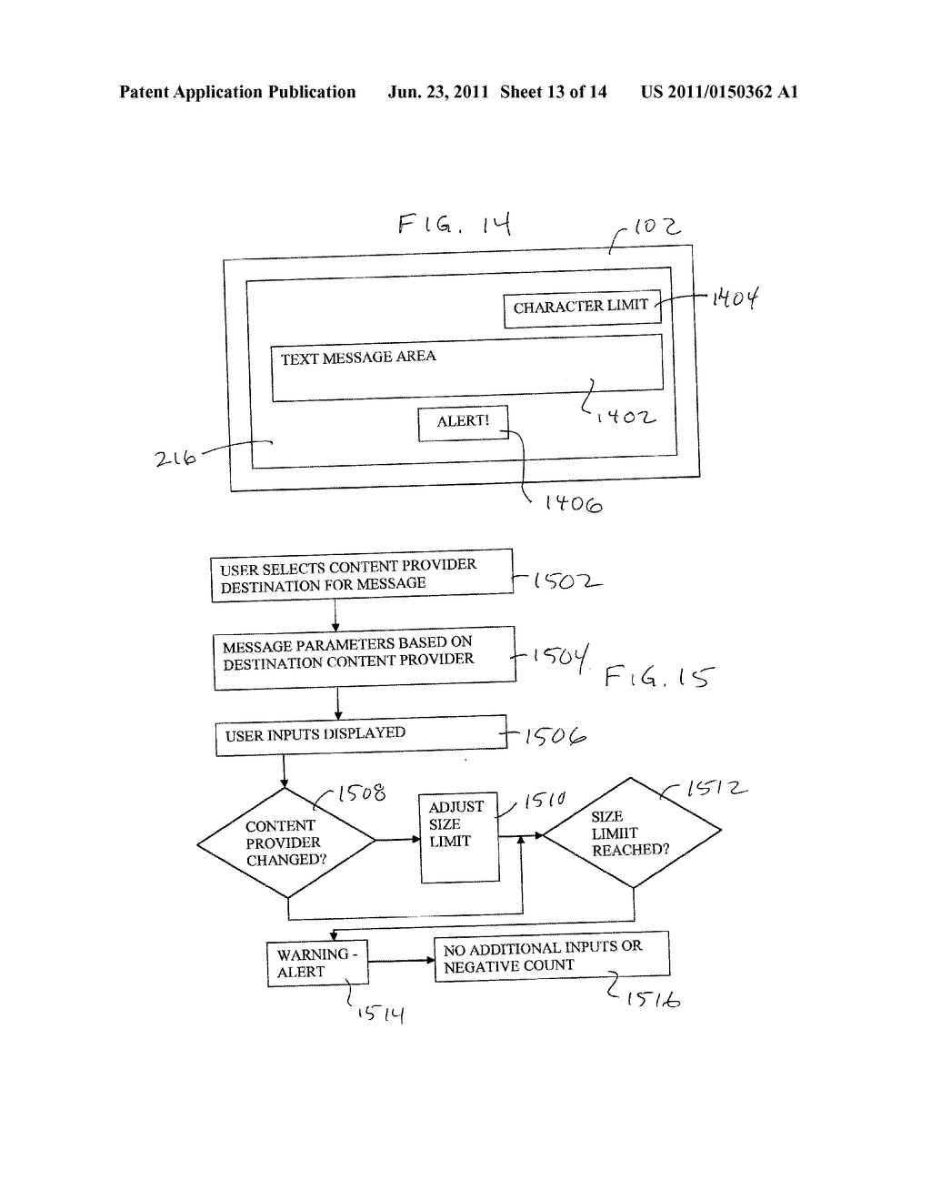 Method of exchanging photos with interface content provider website - diagram, schematic, and image 14