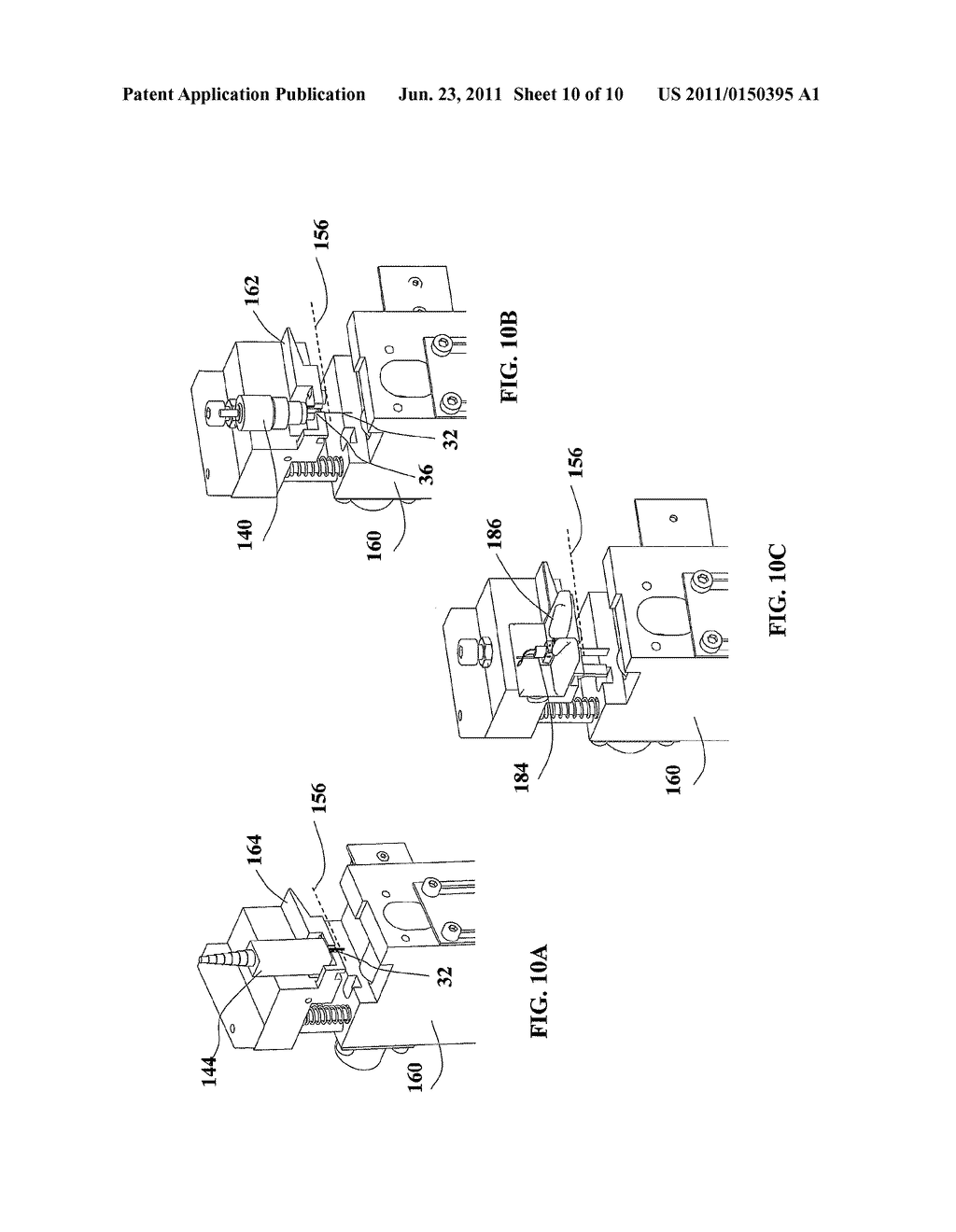 Method and an Apparatus For Batch Cleaving of Fiber Optics Connectors     Before Polishing - diagram, schematic, and image 11