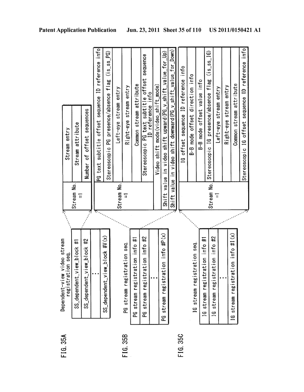 INFORMATION RECORDING MEDIUM AND PLAYBACK DEVICE FOR PLAYING BACK 3D     IMAGES - diagram, schematic, and image 36