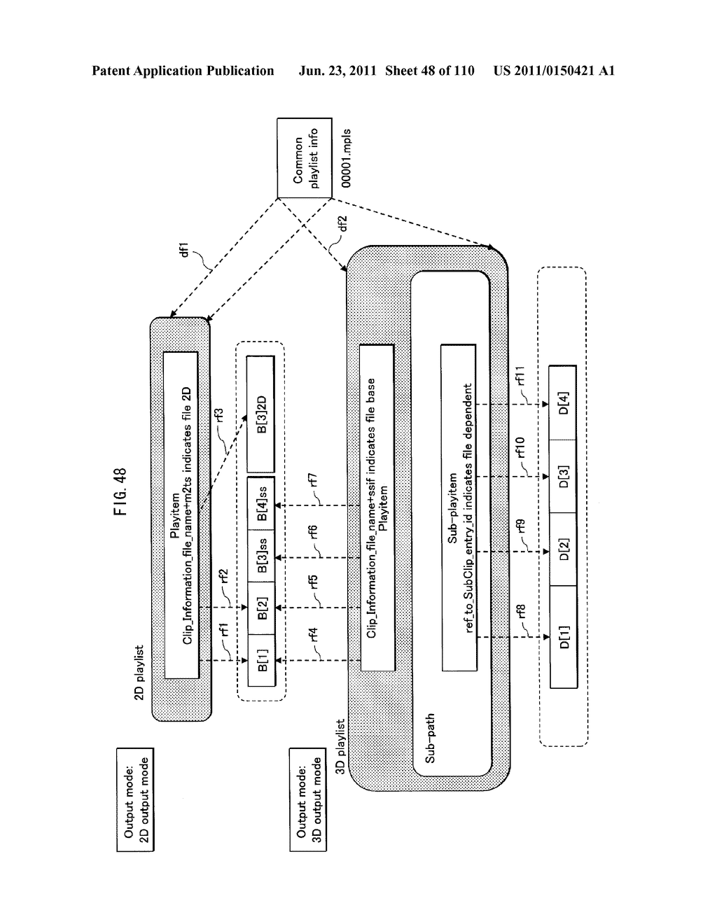 INFORMATION RECORDING MEDIUM AND PLAYBACK DEVICE FOR PLAYING BACK 3D     IMAGES - diagram, schematic, and image 49