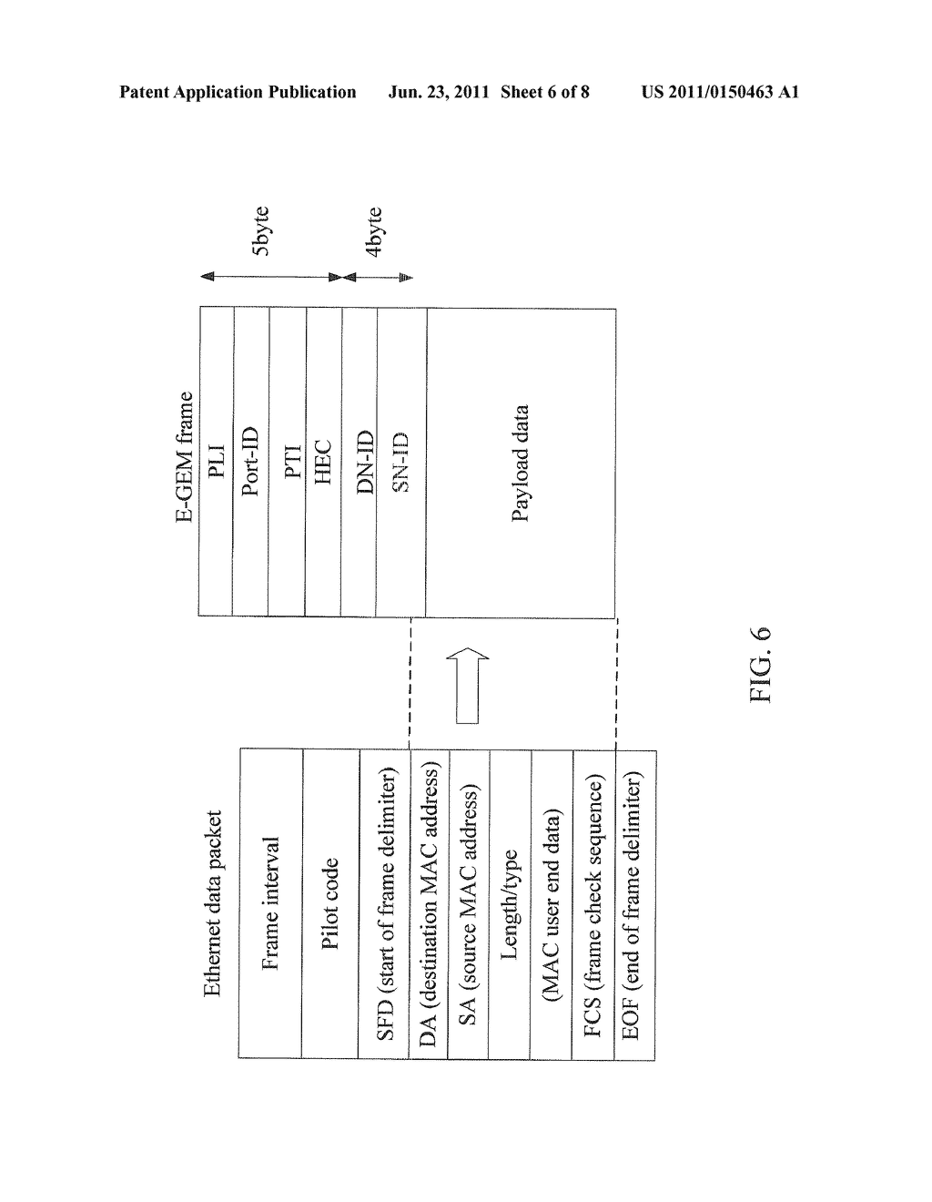 METHOD AND APPARATUS FOR MULTI-SERVICE ADAPTATION AND CARRIAGE - diagram, schematic, and image 07