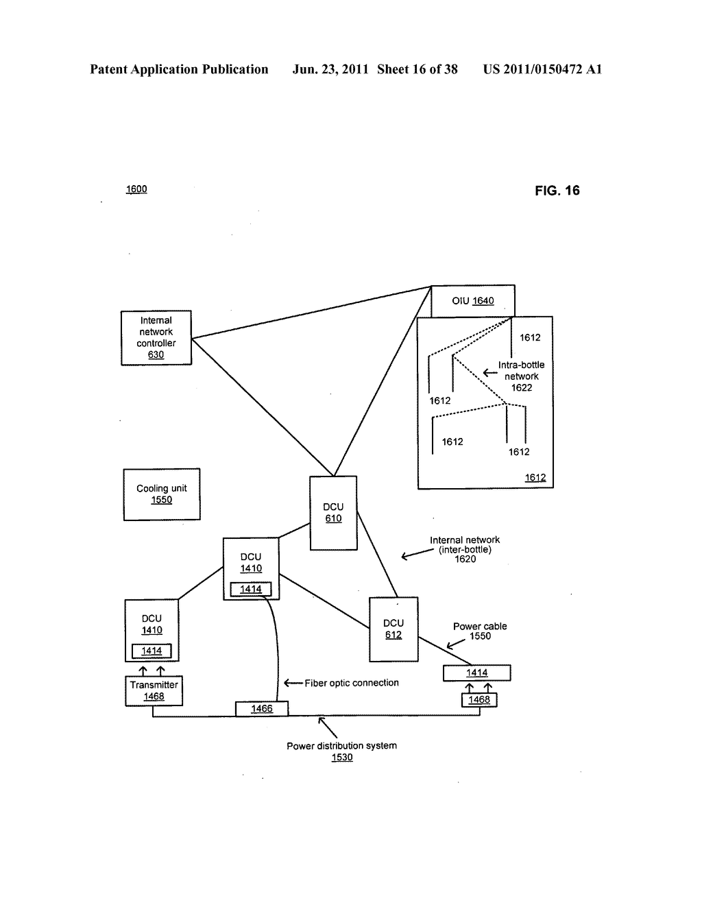 Data center with free-space optical communications - diagram, schematic, and image 17