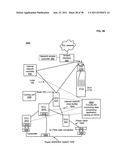 Data center with free-space optical communications diagram and image